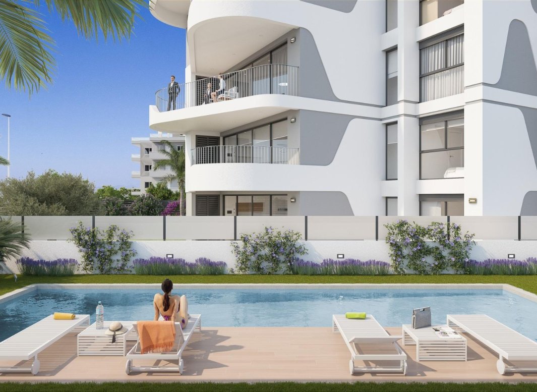 Obra nueva - Apartamento planta baja -
Guardamar del Segura - Avenida del Puerto