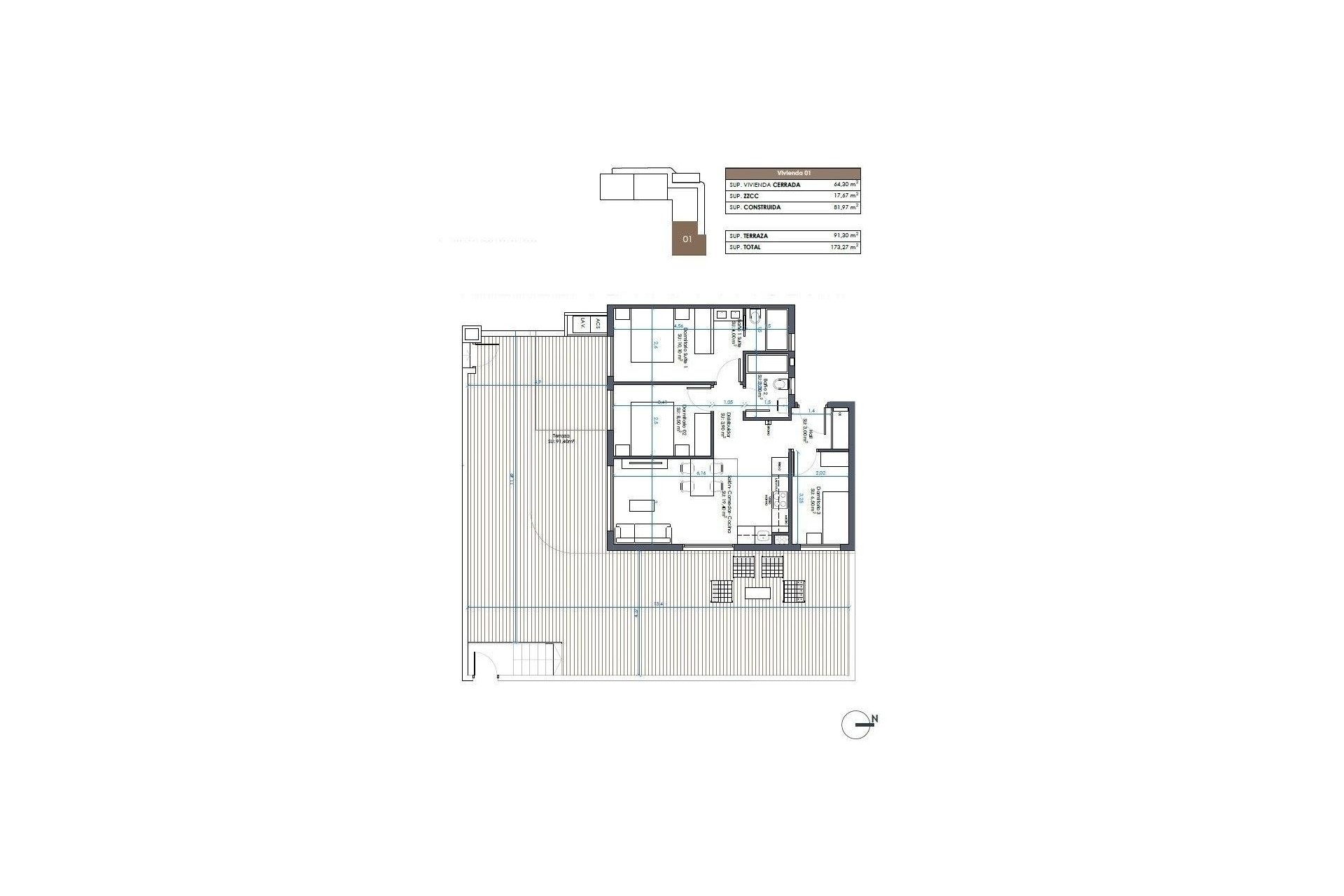 Obra nueva - Apartamento planta baja -
Guardamar del Segura - Camino del Puerto
