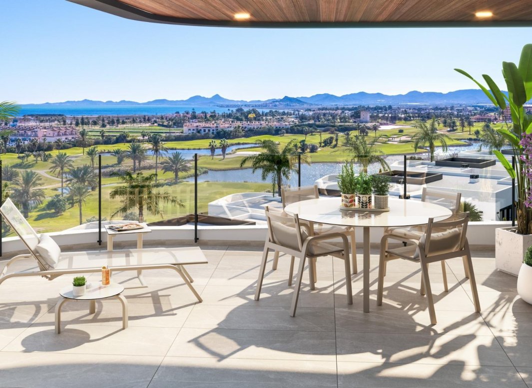 Obra nueva - Apartamento planta baja -
Los Alcazares - Serena Golf