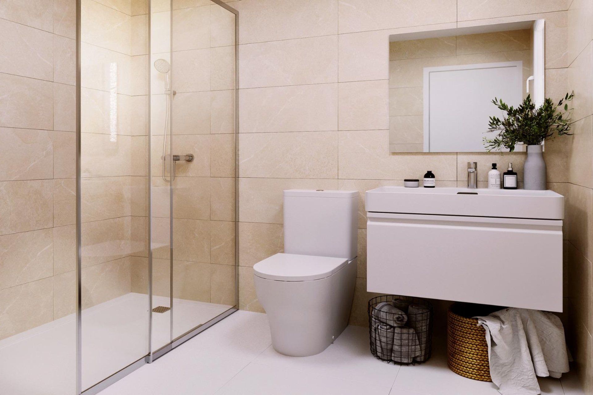 Obra nueva - Apartamento planta baja -
Monforte del Cid - Alenda Golf