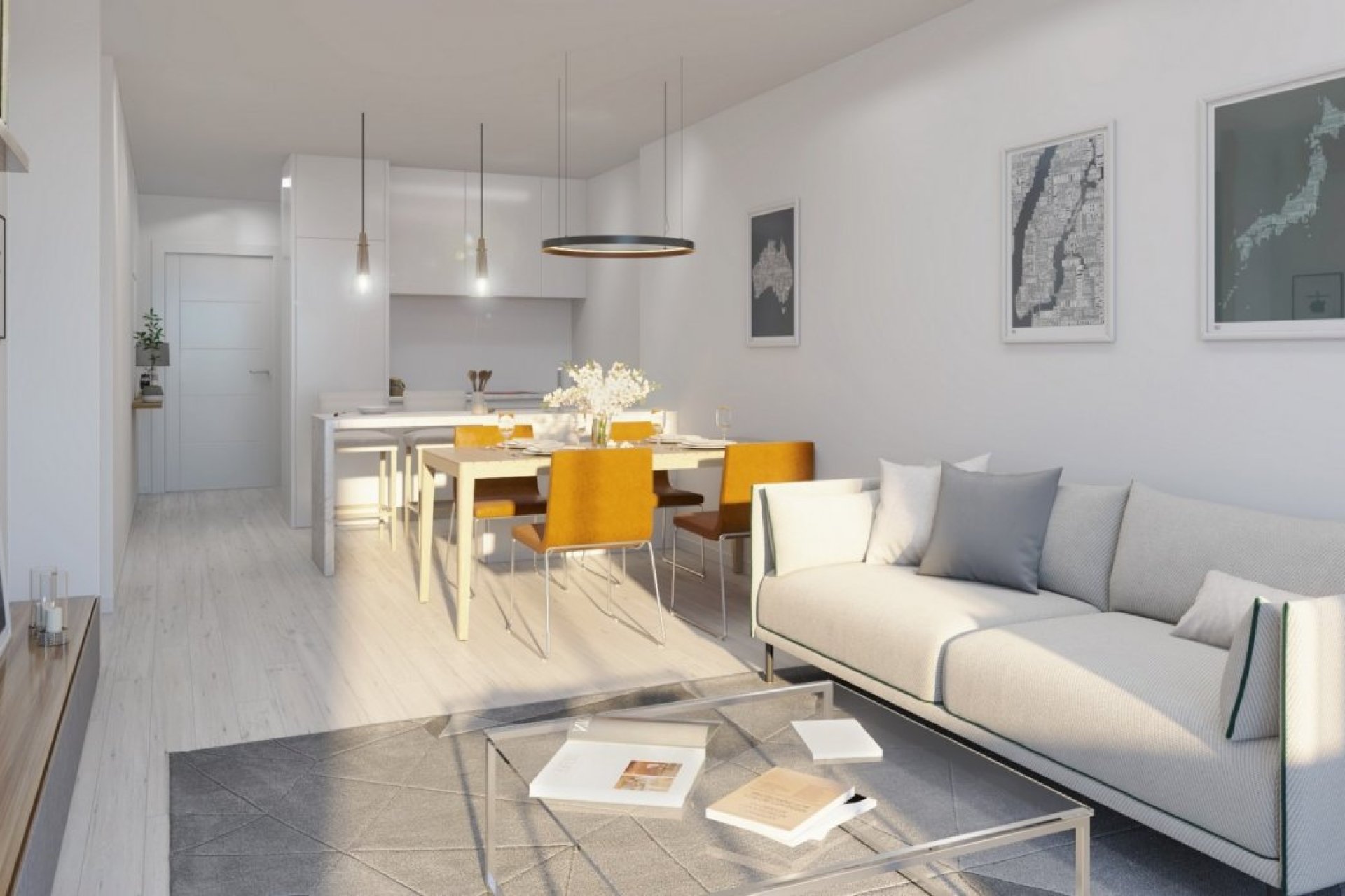 Obra nueva - Apartamento planta baja -
Orihuela Costa - Playa Flamenca