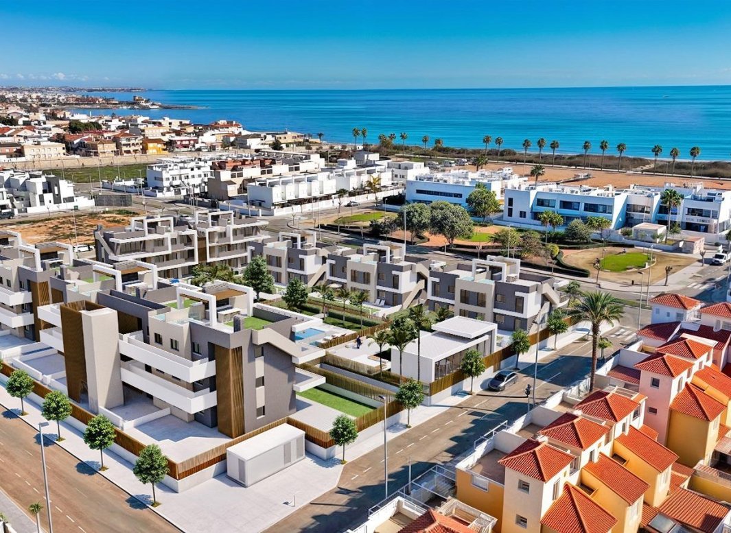 Obra nueva - Apartamento planta baja -
Pilar de la Horadada - Playa de las Higuericas