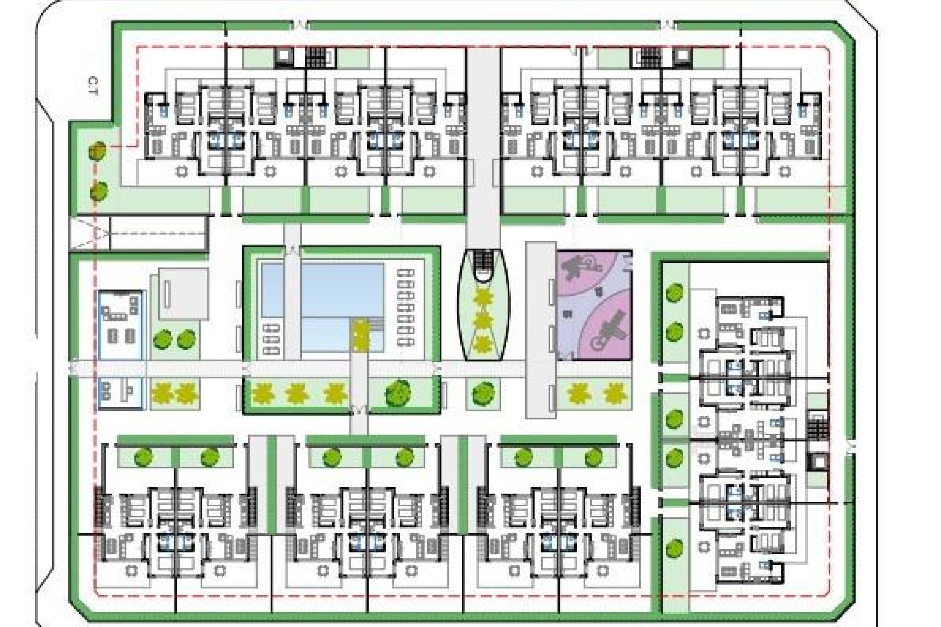 Obra nueva - Apartamento planta baja -
Pilar de la Horadada - Playa de las Higuericas