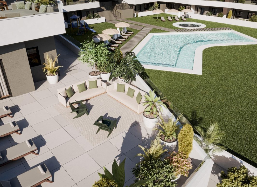 Obra nueva - Apartamento planta baja -
San Miguel de Salinas - Pueblo