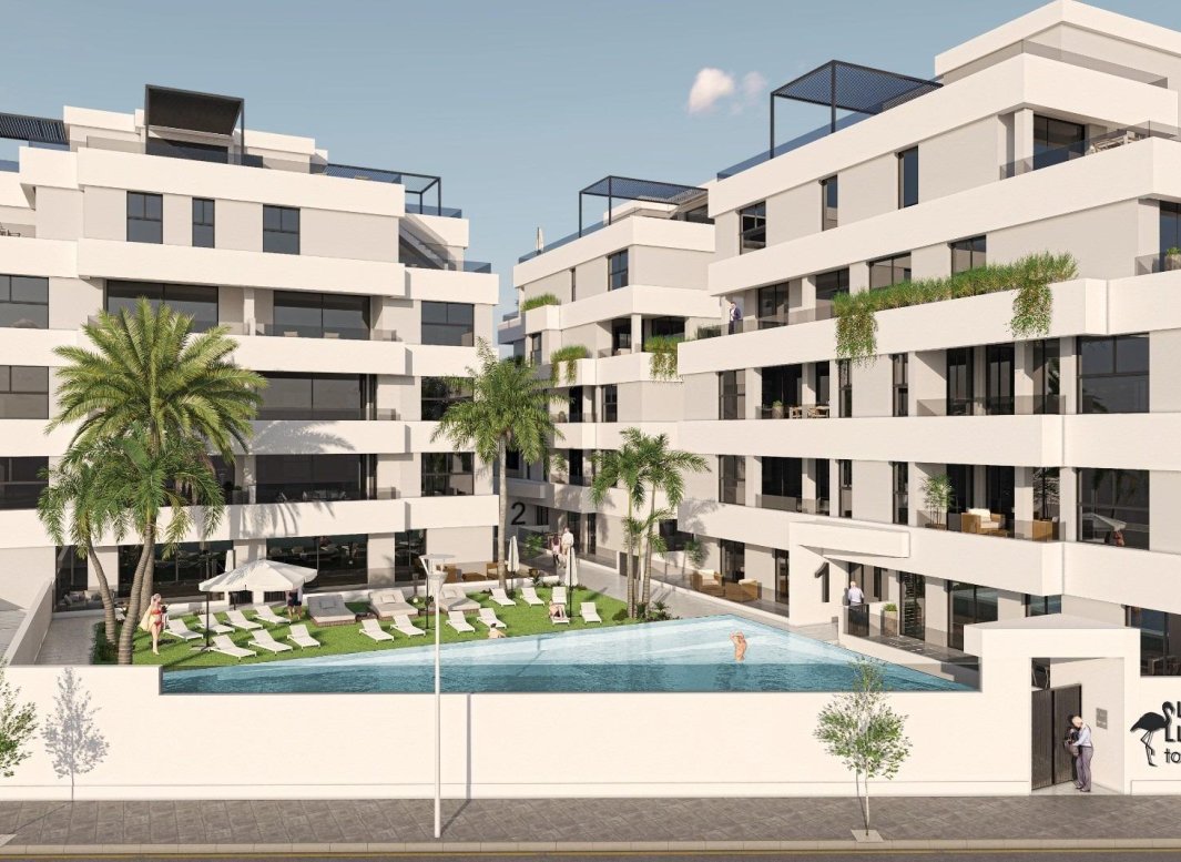 Obra nueva - Apartamento planta baja -
San Pedro del Pinatar - Centro
