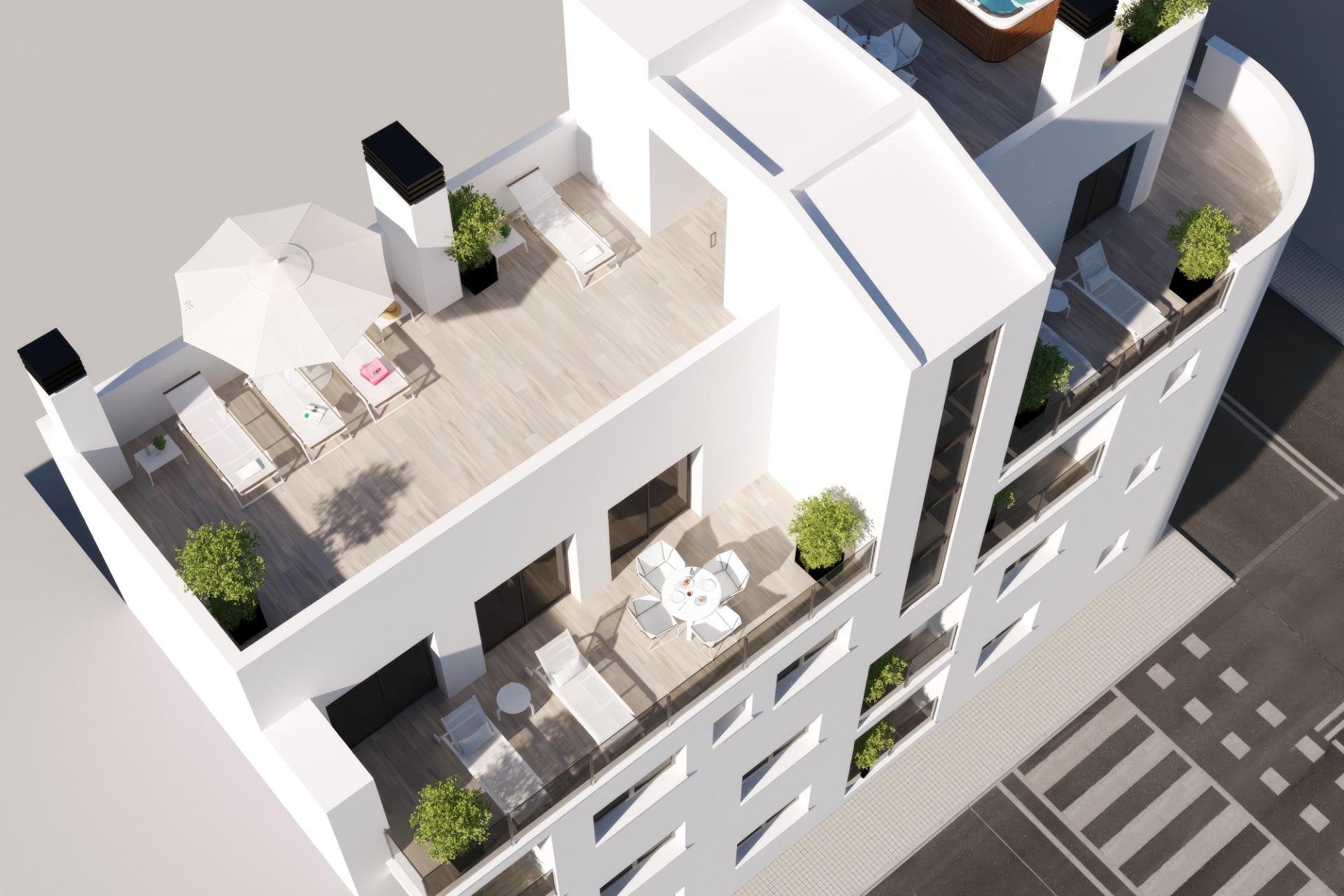 Obra nueva - Apartamento planta baja -
Torrevieja - Centro