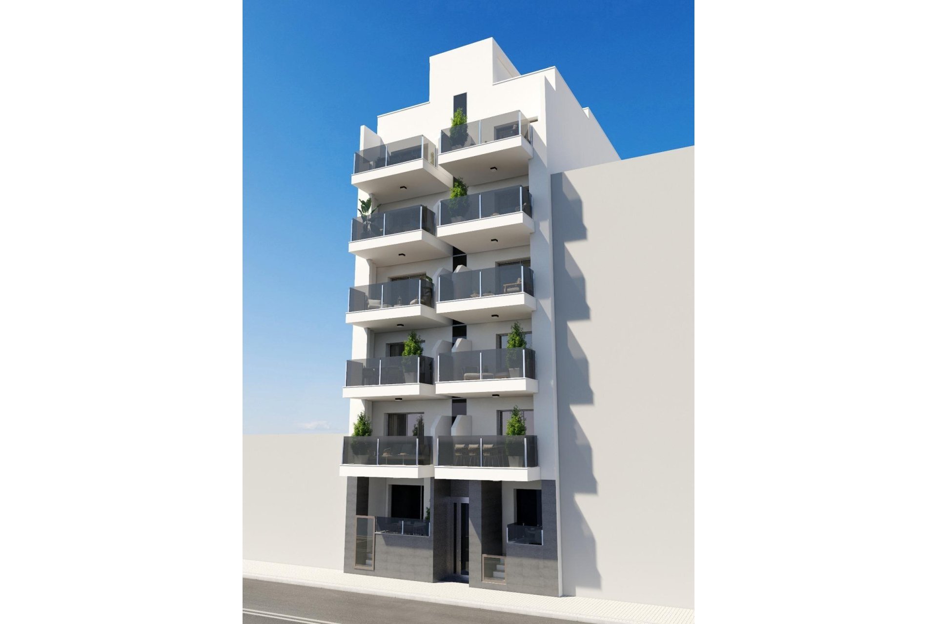 Obra nueva - Apartamento planta baja -
Torrevieja - Playa de El Cura