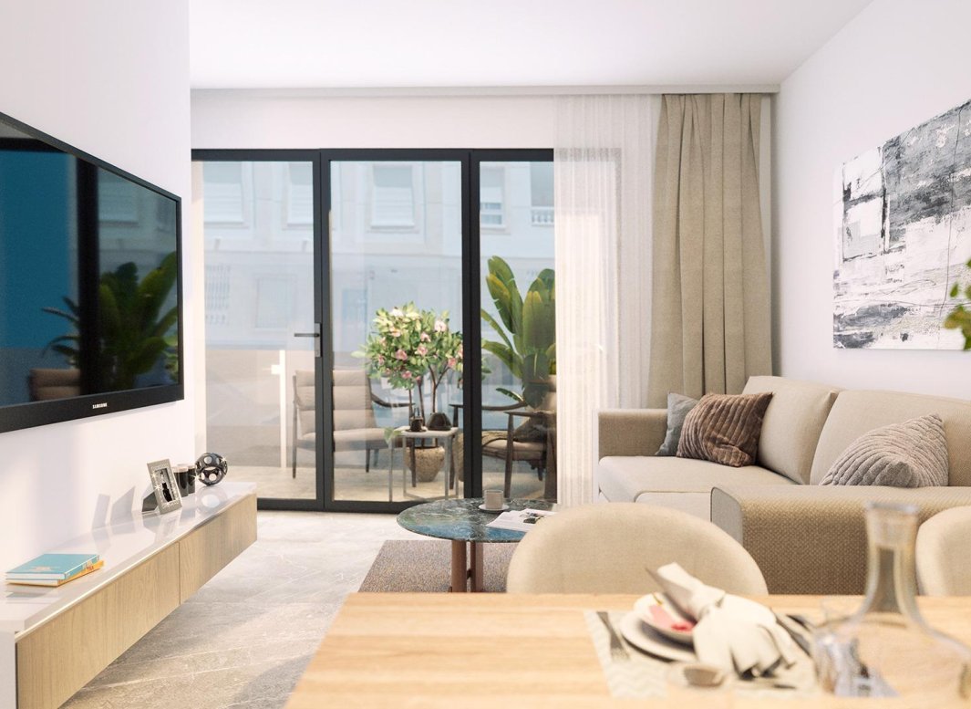 Obra nueva - Apartamento planta baja -
Torrevieja - Playa de El Cura