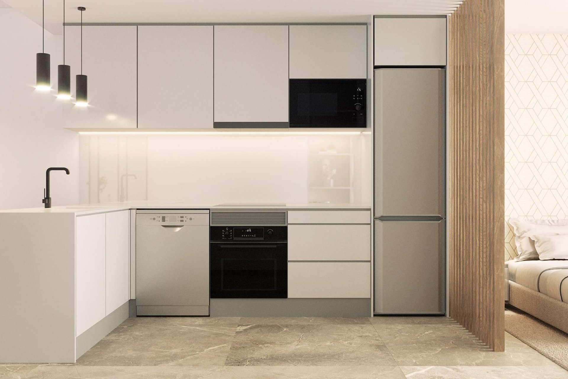 Obra nueva - Apartamento planta baja -
Torrevieja - Playa de El Cura