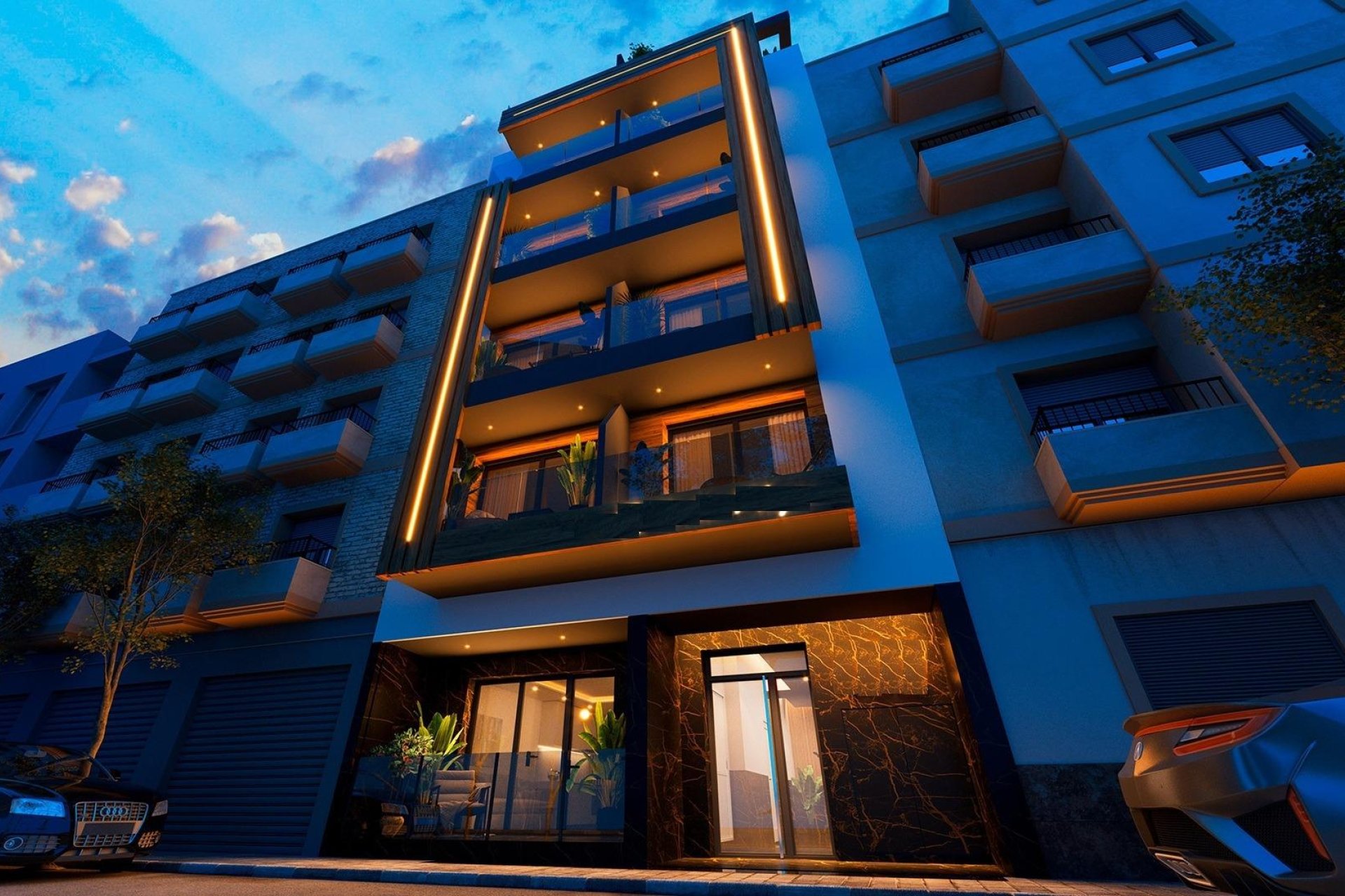 Obra nueva - Apartamento planta baja -
Torrevieja - Playa de El Cura