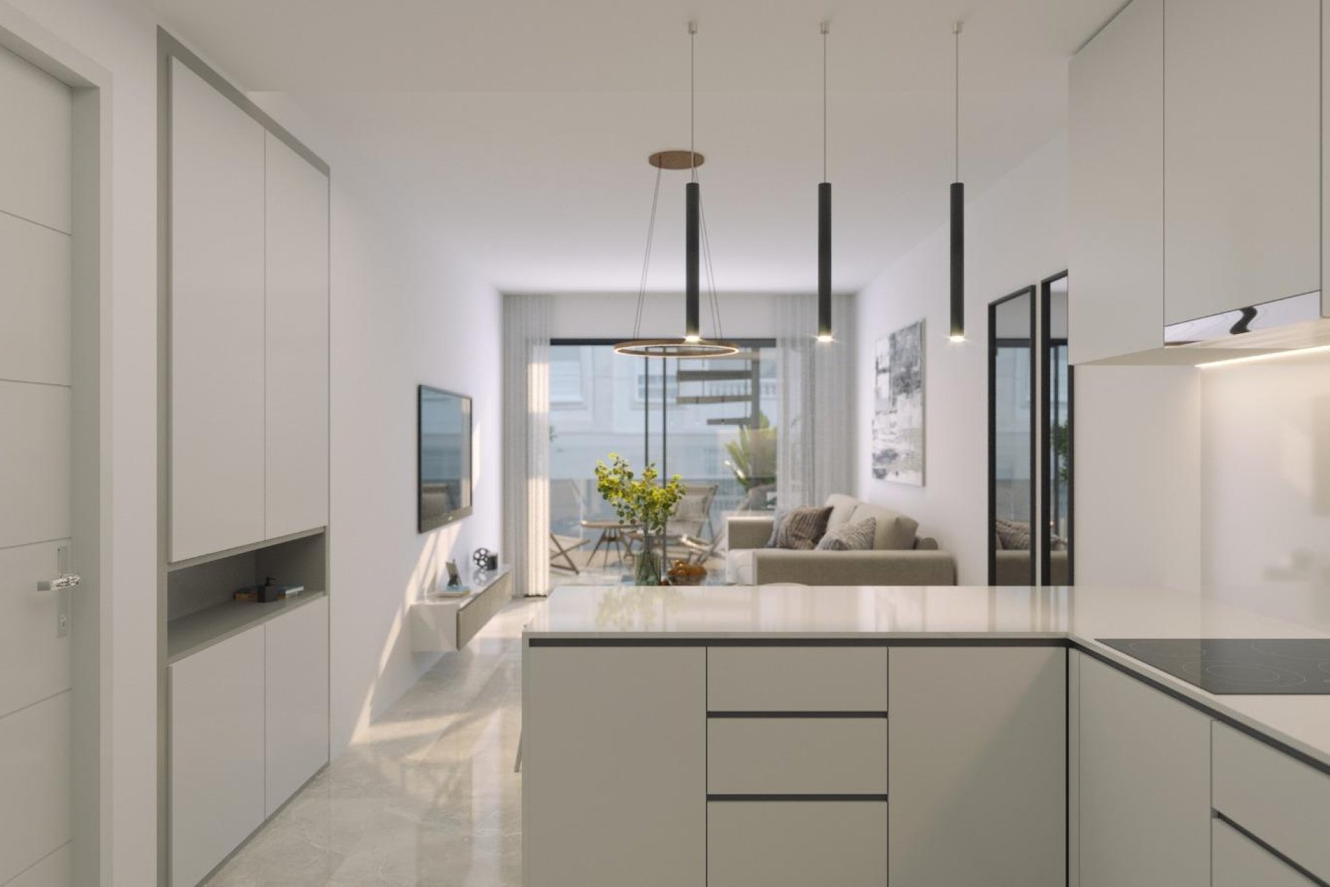 Obra nueva - Apartamento planta baja -
Torrevieja - Playa de El Cura