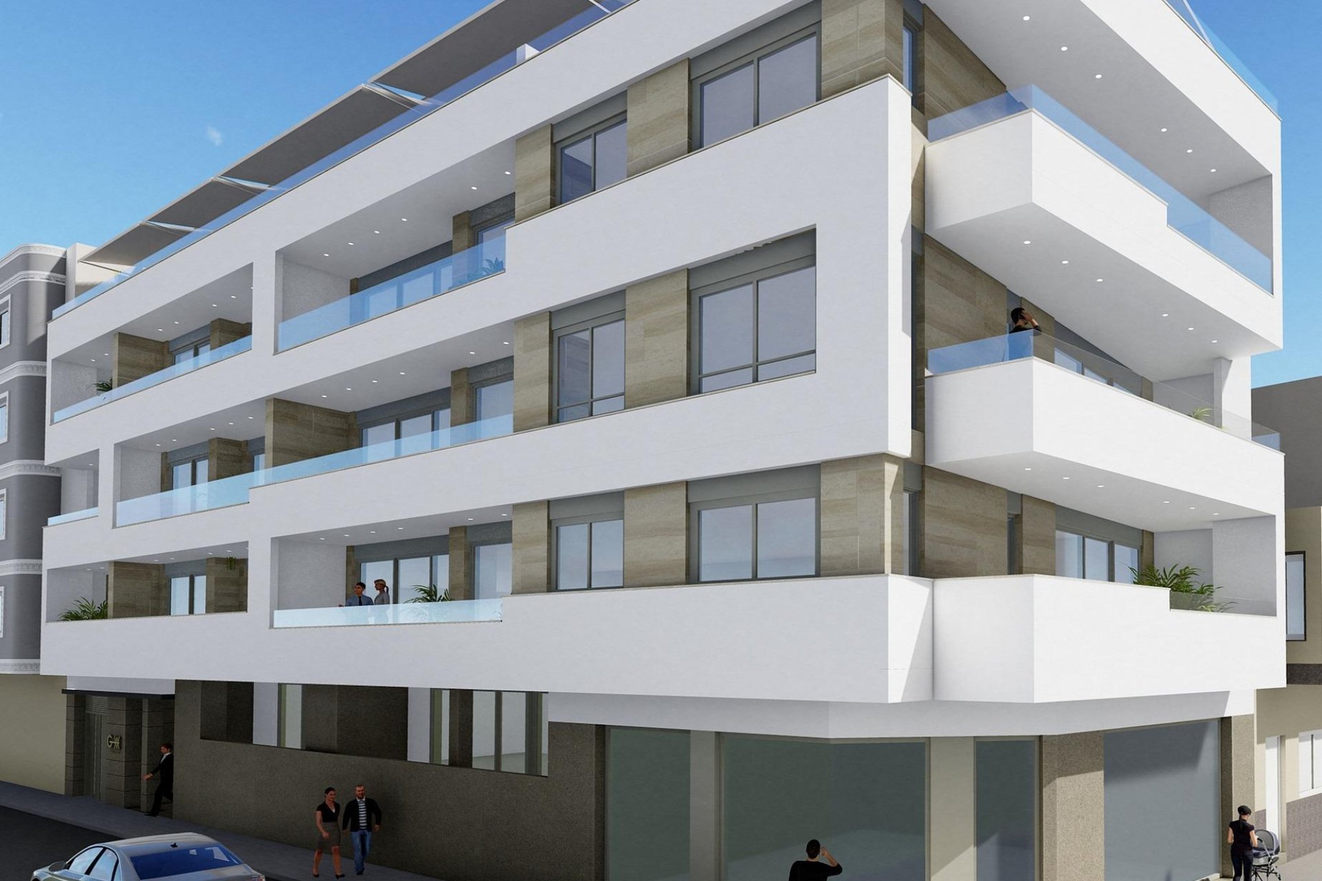 Obra nueva - Apartamento planta baja -
Torrevieja - Playa del Cura