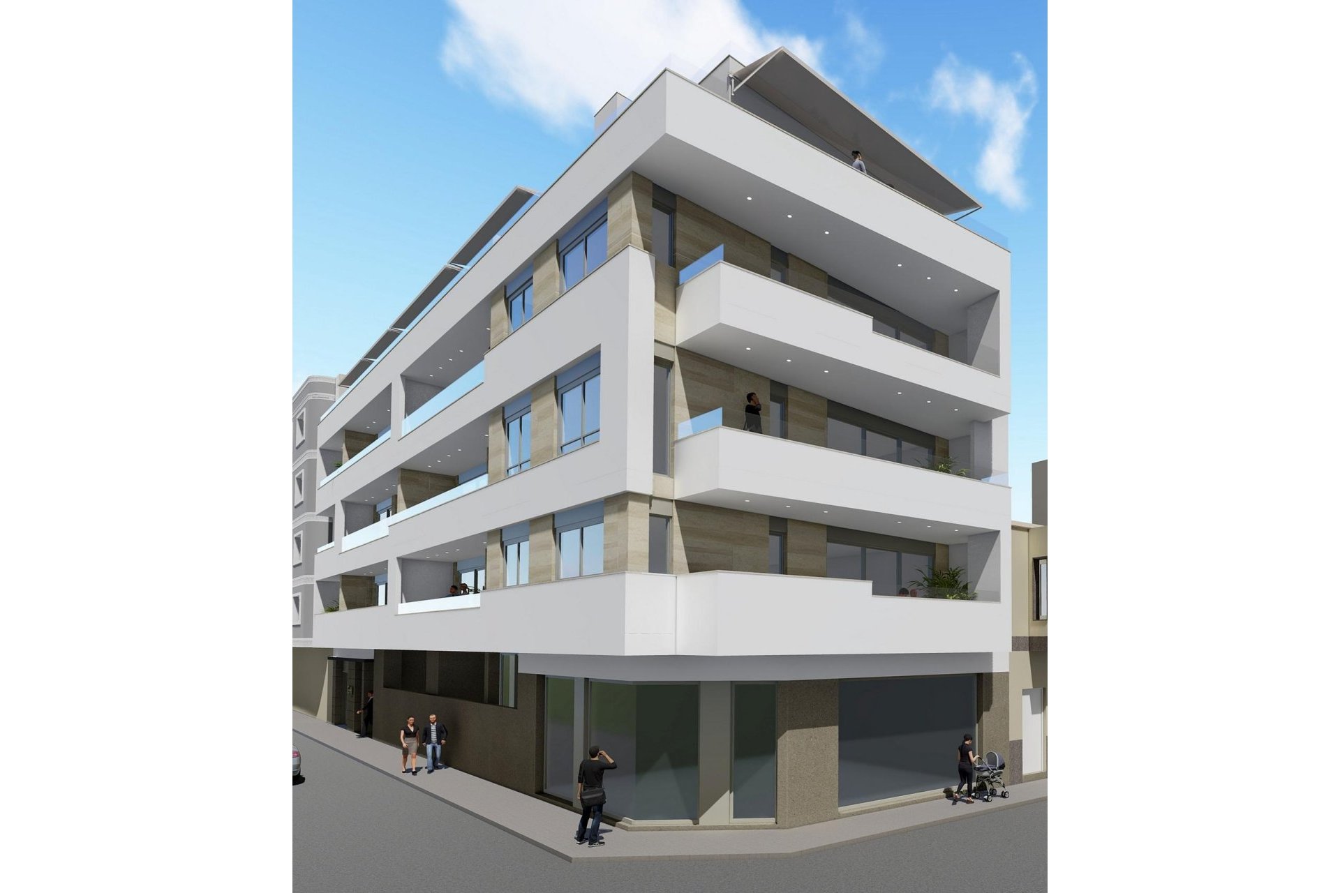 Obra nueva - Apartamento planta baja -
Torrevieja - Playa del Cura