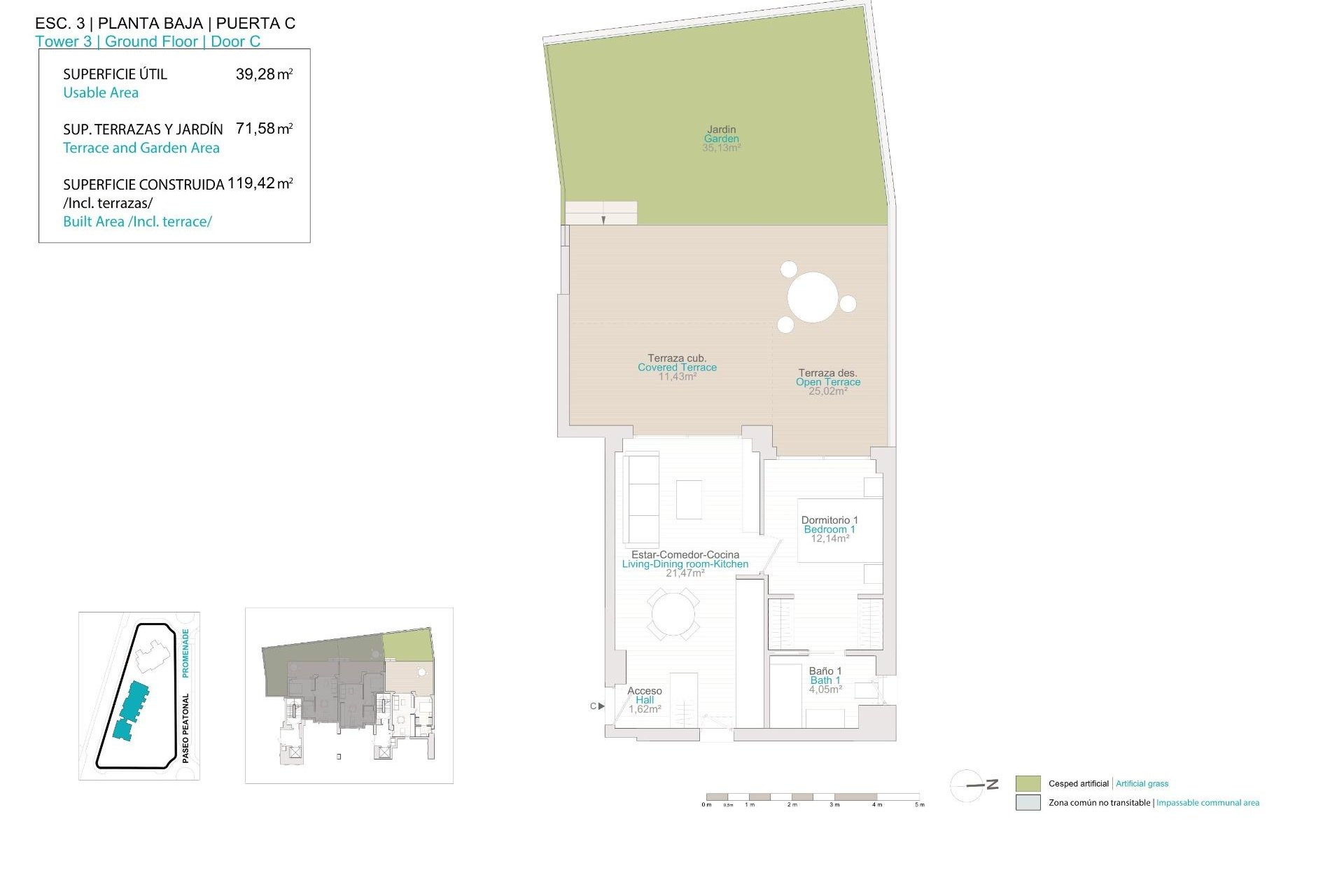 Obra nueva - Apartamento planta baja -
Villajoyosa - Playa del Torres