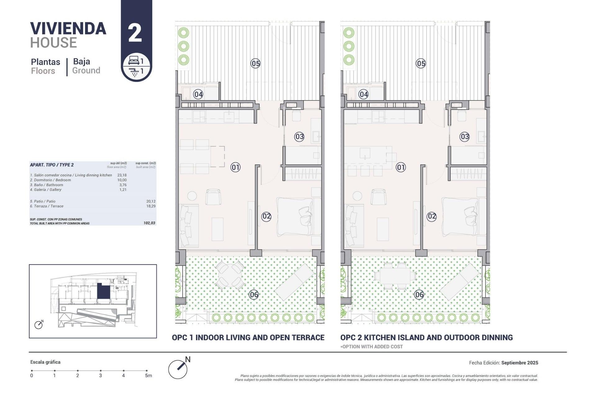 Obra nueva - Apartamento planta baja -
Villajoyosa - Puntes del Moro