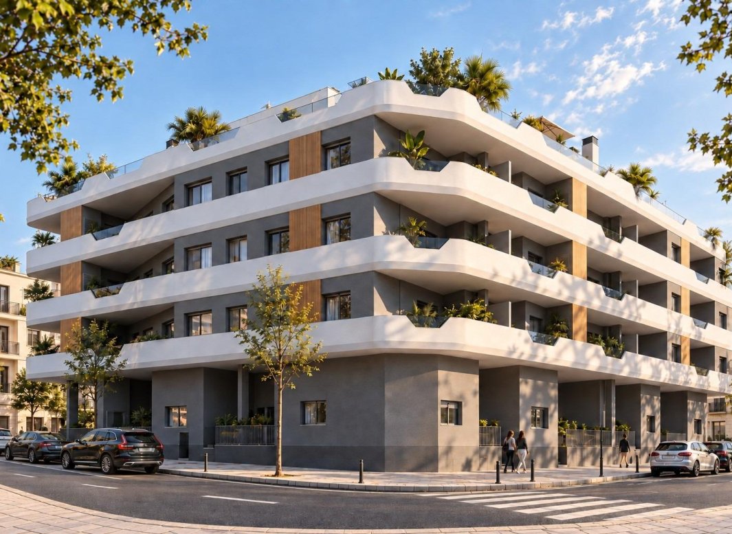 Obra nueva - Apartamento -
Santa Pola - Estacion de autobuses