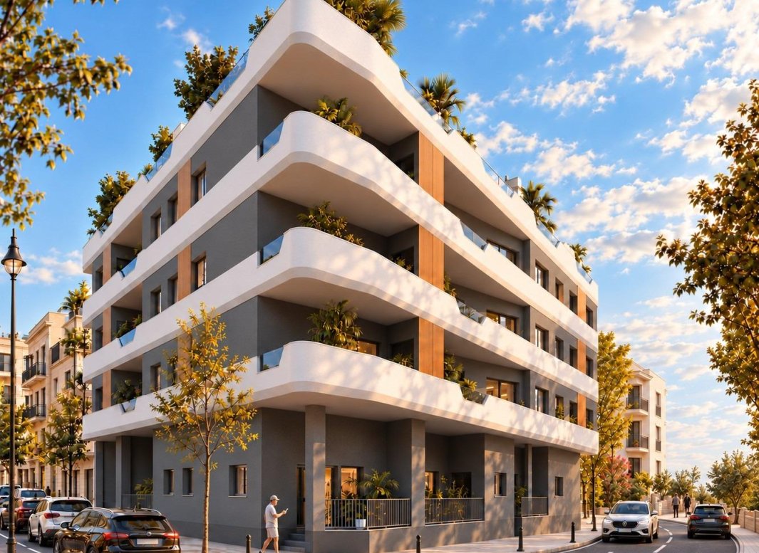 Obra nueva - Apartamento -
Santa Pola - Estacion de autobuses