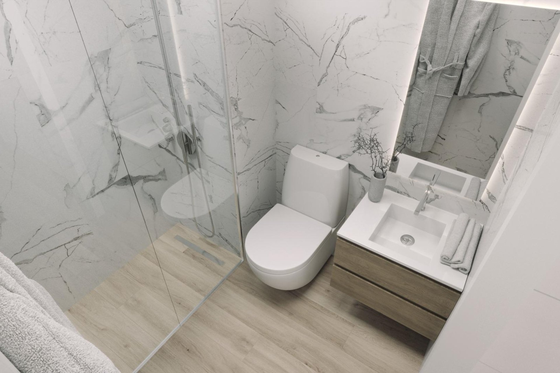 Obra nueva - Apartamento -
Torrevieja - Centro