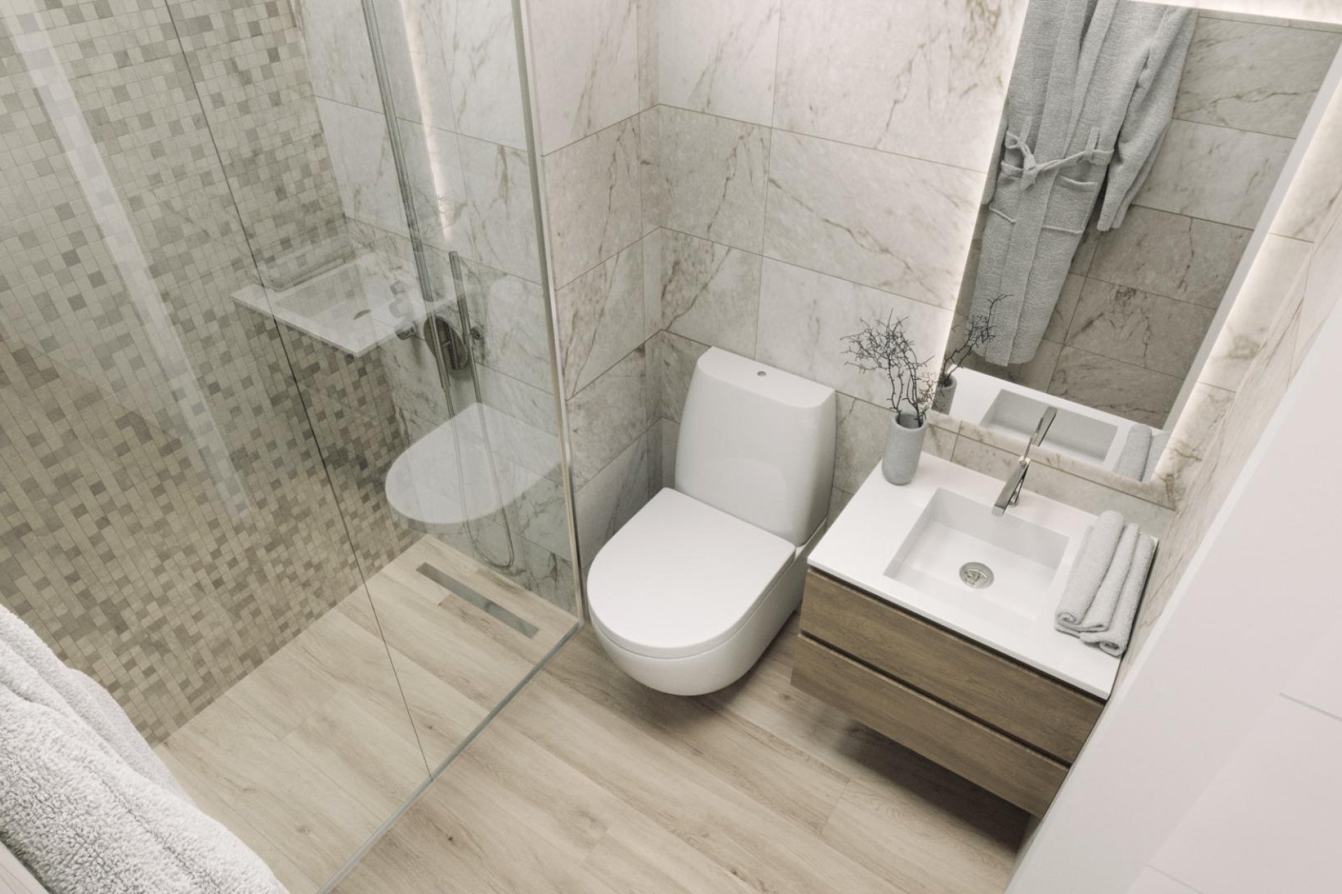 Obra nueva - Apartamento -
Torrevieja - Centro