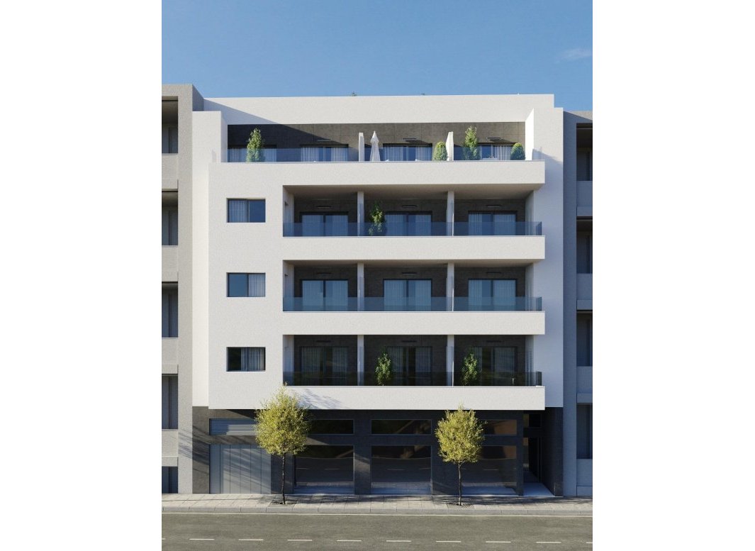 Obra nueva - Apartamento -
Torrevieja - Centro