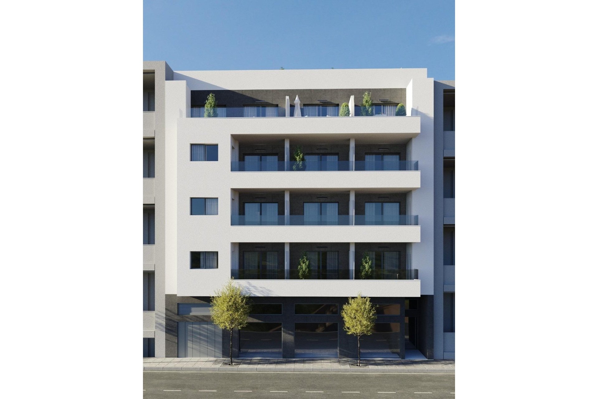 Obra nueva - Apartamento -
Torrevieja - Centro
