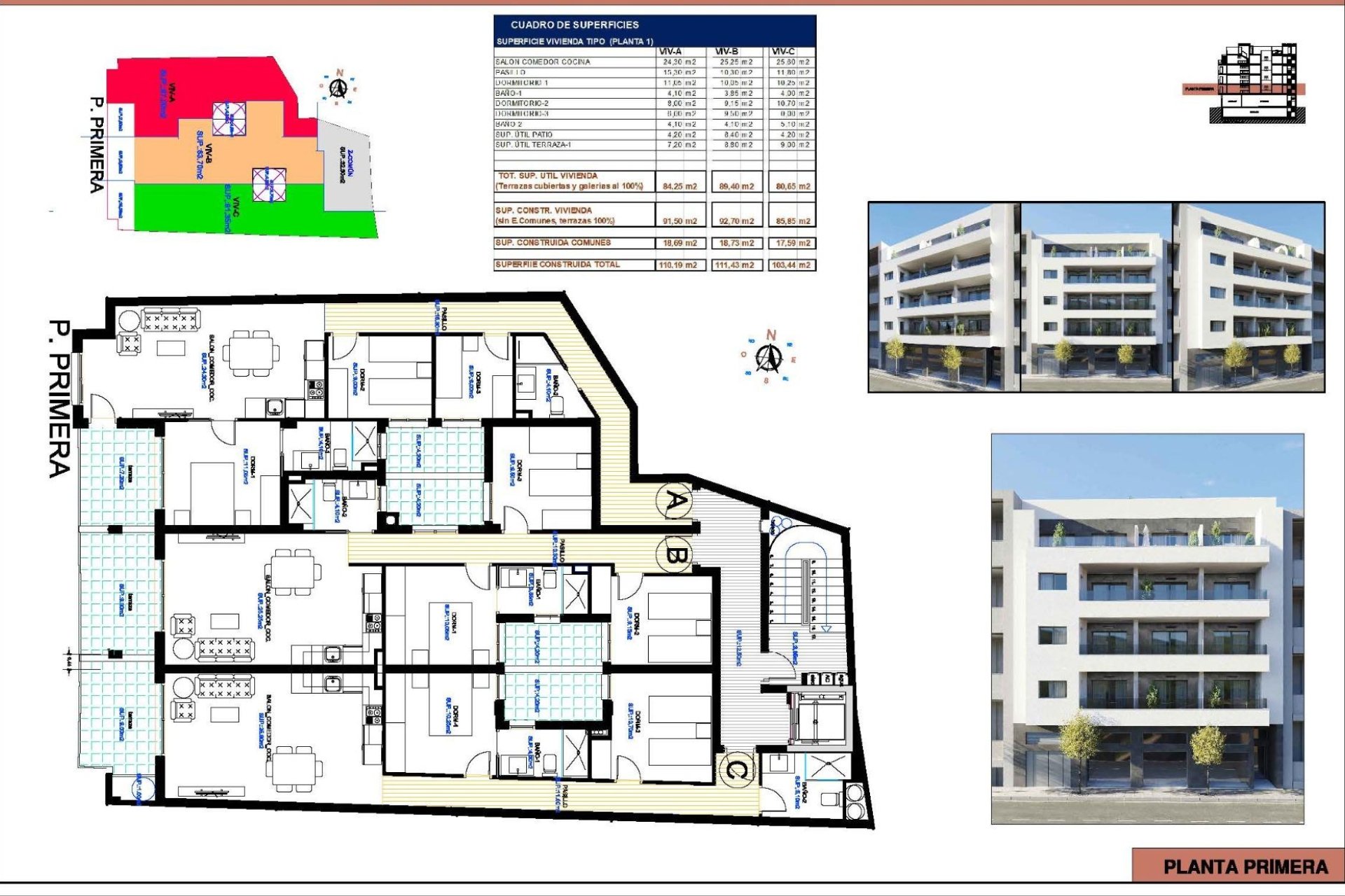 Obra nueva - Apartamento -
Torrevieja - Centro