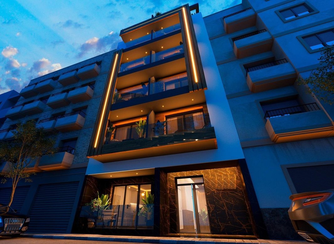 Obra nueva - Apartamento -
Torrevieja - Playa de El Cura