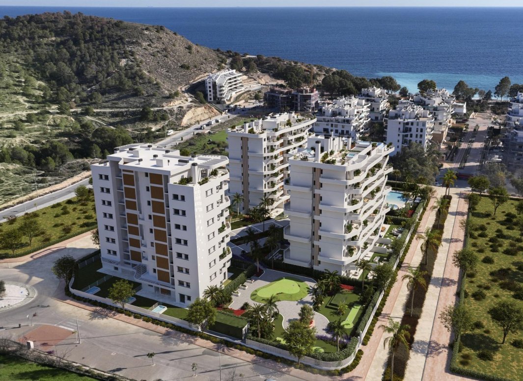 Obra nueva - Apartamento -
Villajoyosa - Playa del Torres