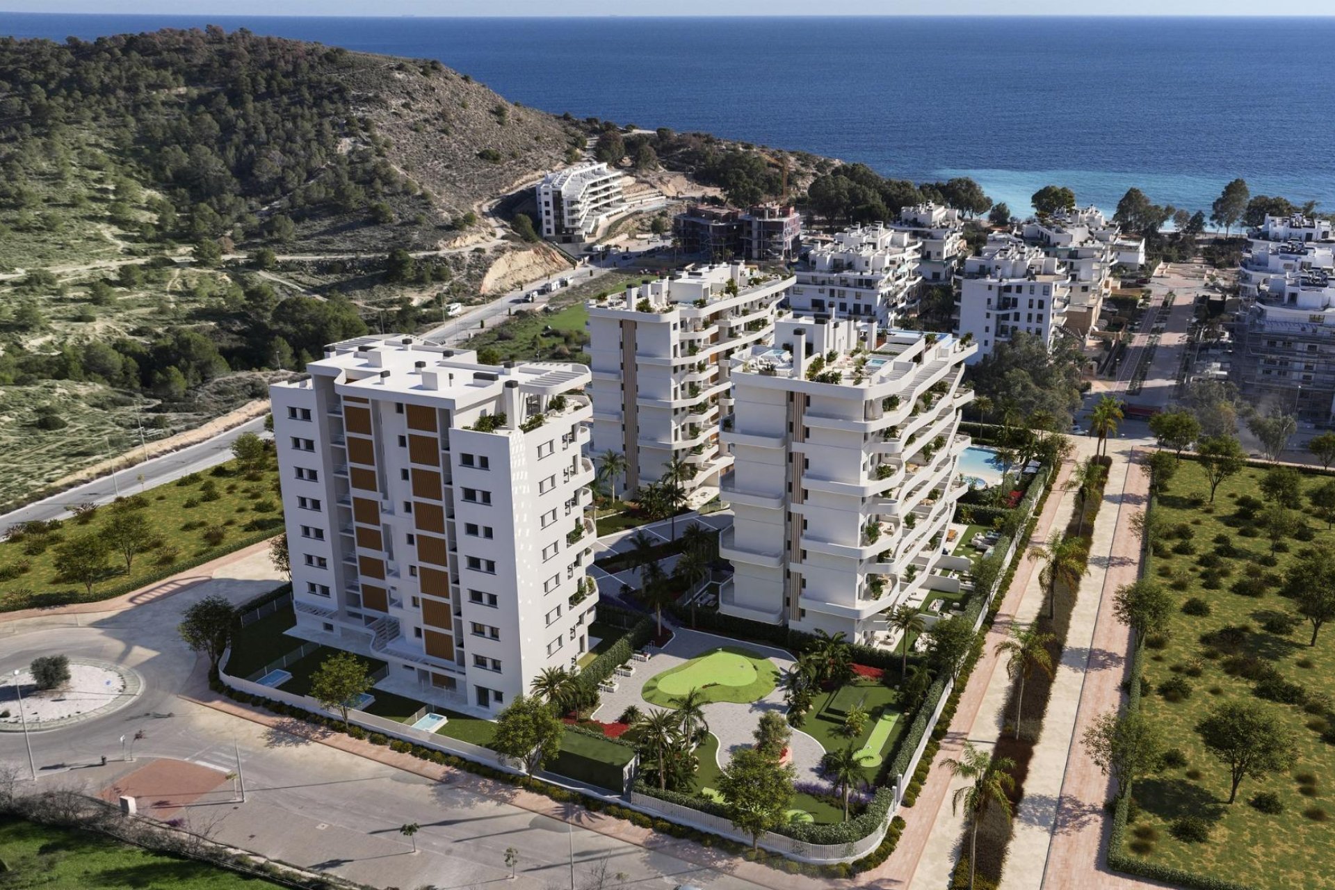 Obra nueva - Apartamento -
Villajoyosa - Playa del Torres