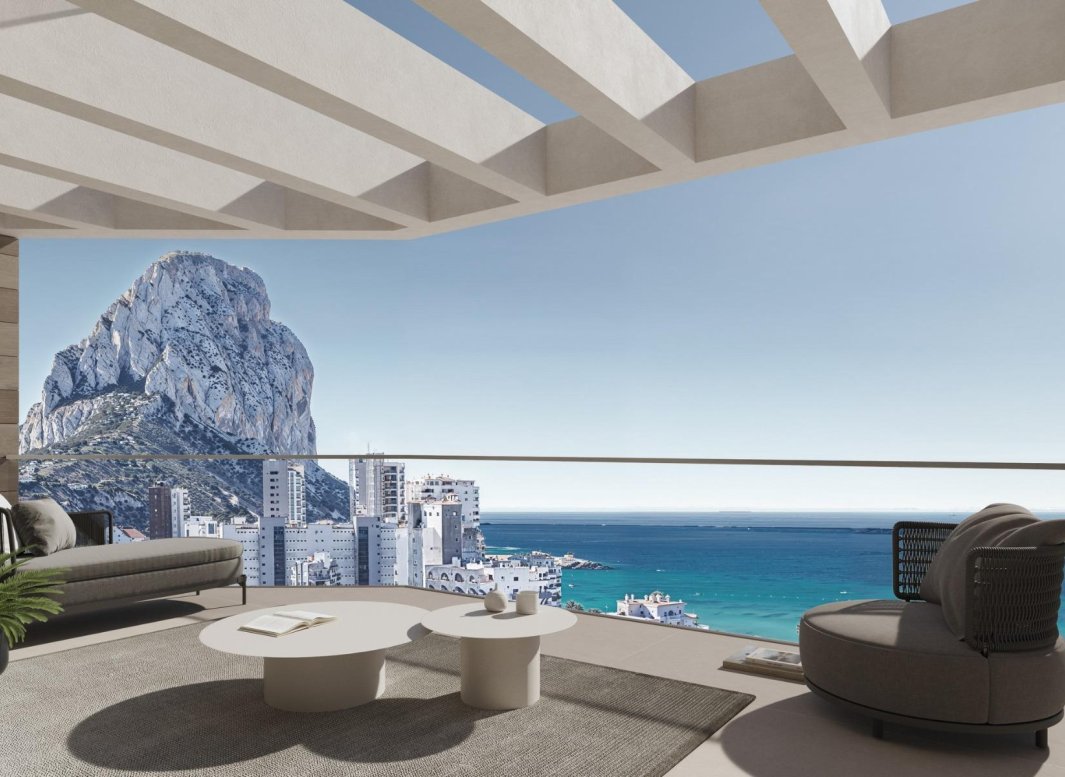Obra nueva - Ático -
Calpe - Playa Arenal