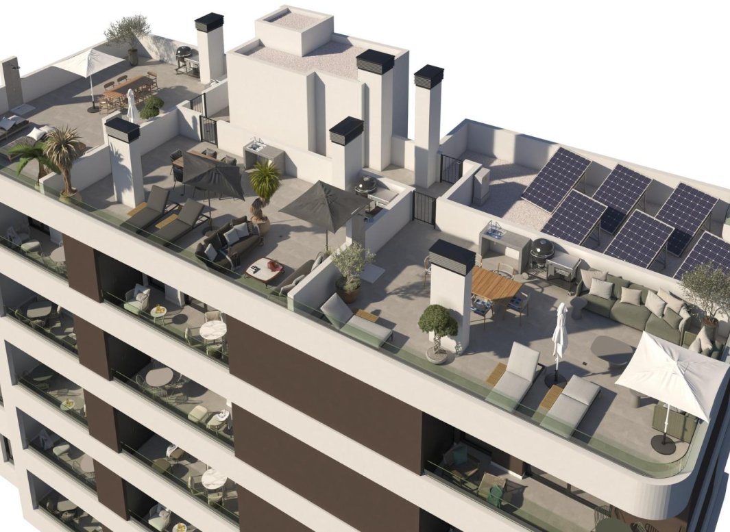 Obra nueva - Ático -
Santa Pola - pueblo