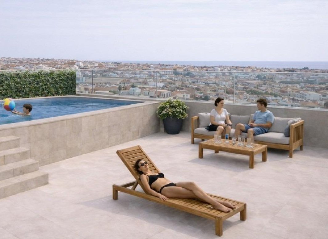 Obra nueva - Ático -
Torrevieja - Centro