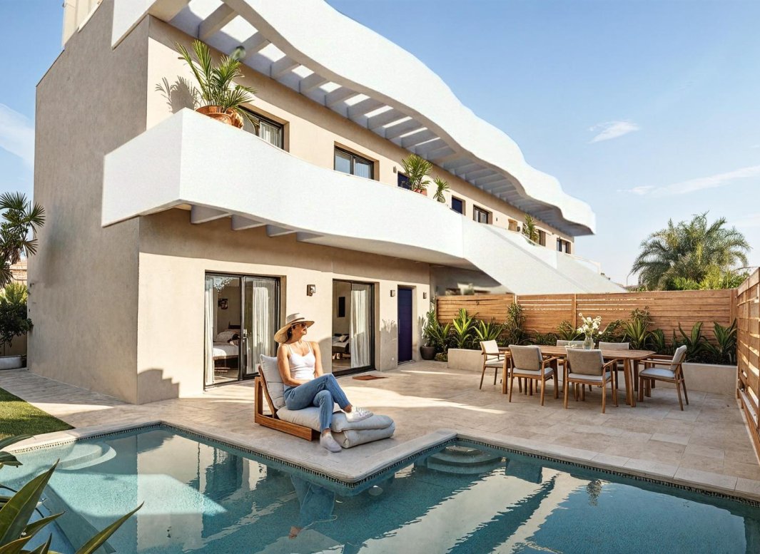 Obra nueva - Bungalow -
Pilar de la Horadada - parques de Andromeda