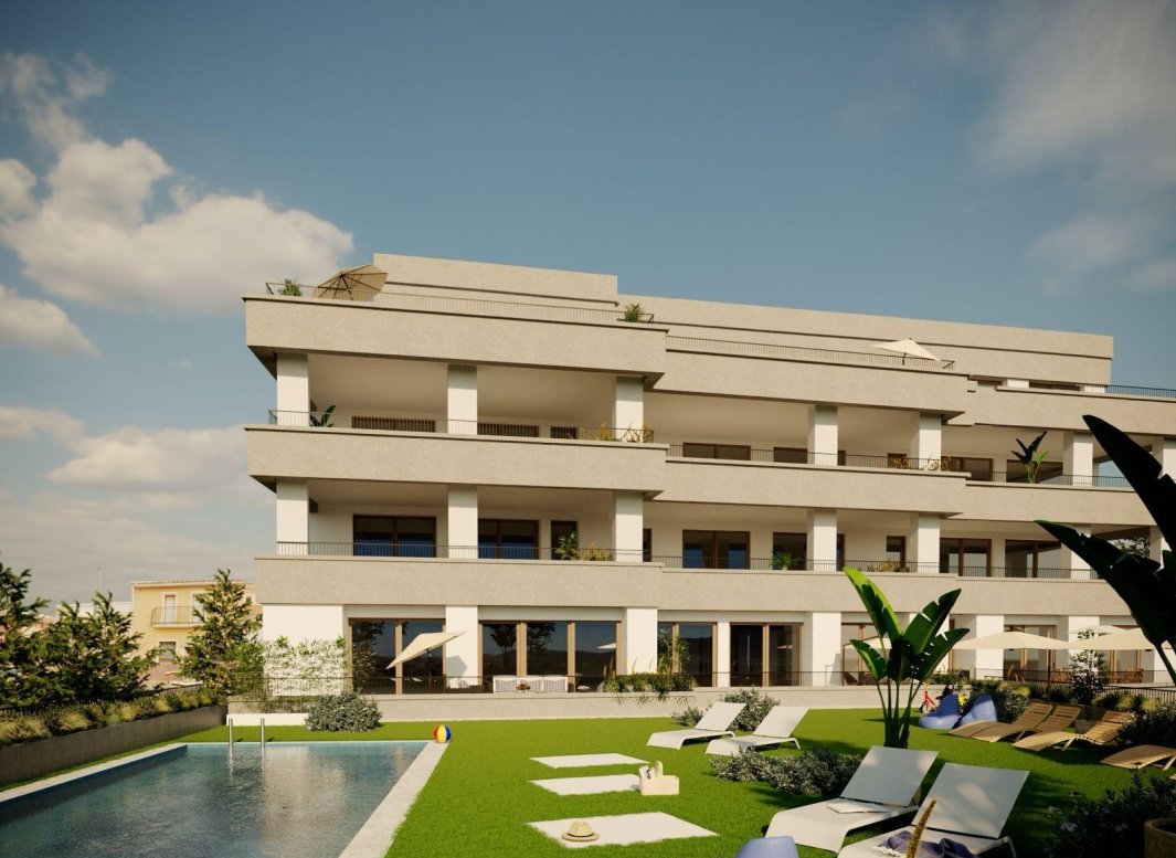 Obra nueva - Ground floor apartment -
Hondón de las Nieves - Pueblo