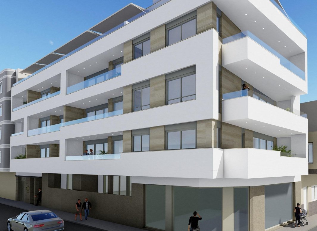 Obra nueva - Ground floor apartment -
Torrevieja - Playa del Cura