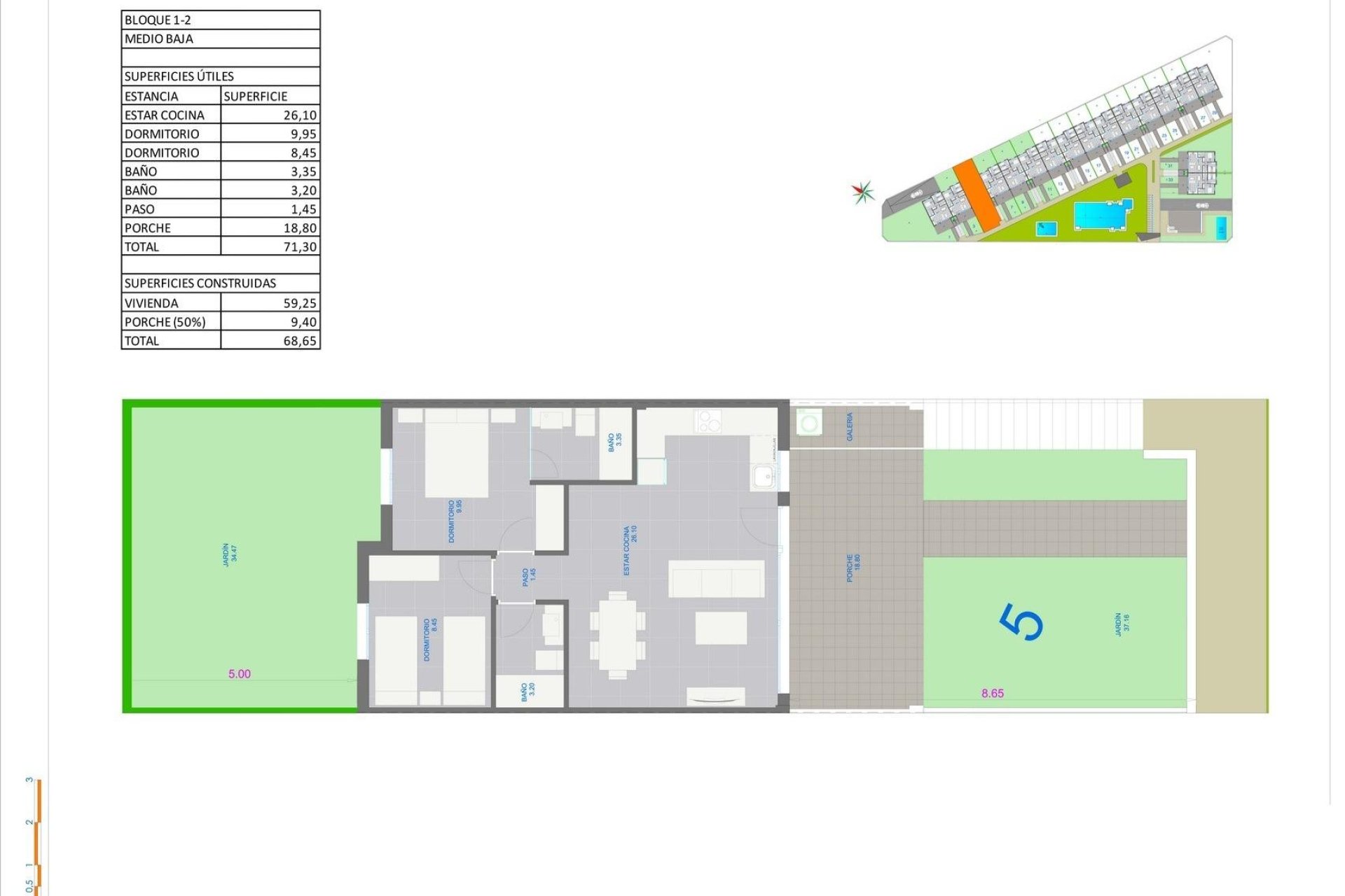 Obra nueva - Ground Floor Bungalow -
Pilar de la Horadada - pueblo