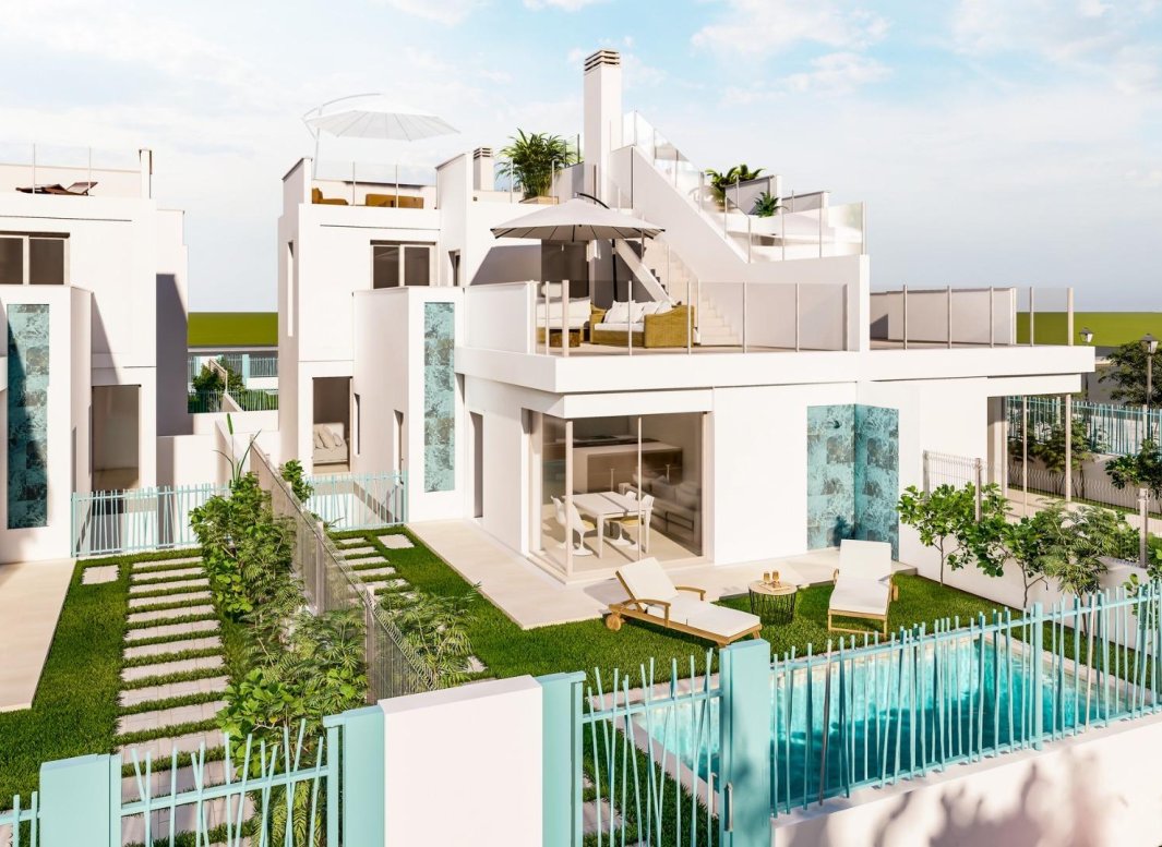 Obra nueva - Semidetached -
Los Alcazares - Torre del Rame