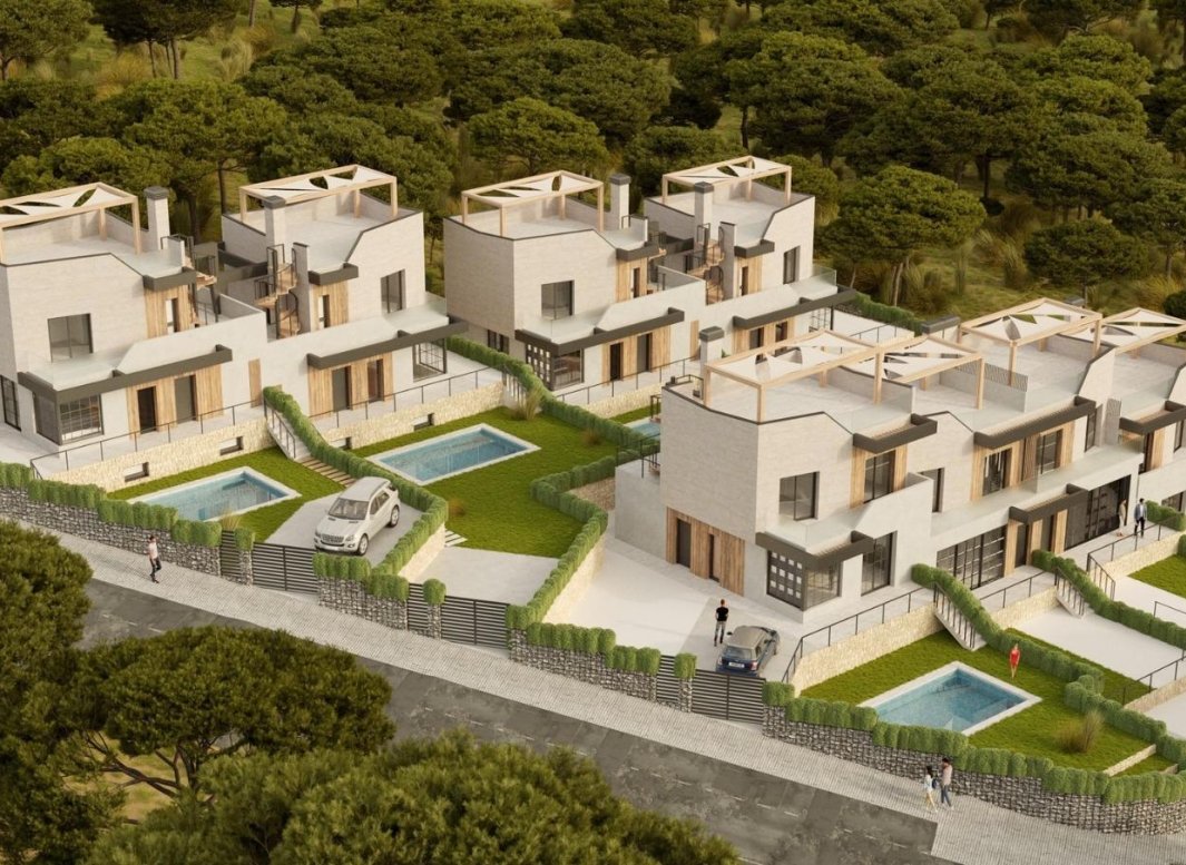 Obra nueva - Semidetached -
Polop - PAU1