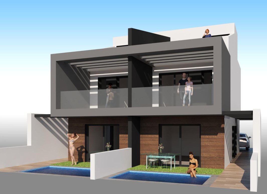 Obra nueva - Semidetached -
San Javier - Santiago De La Ribera