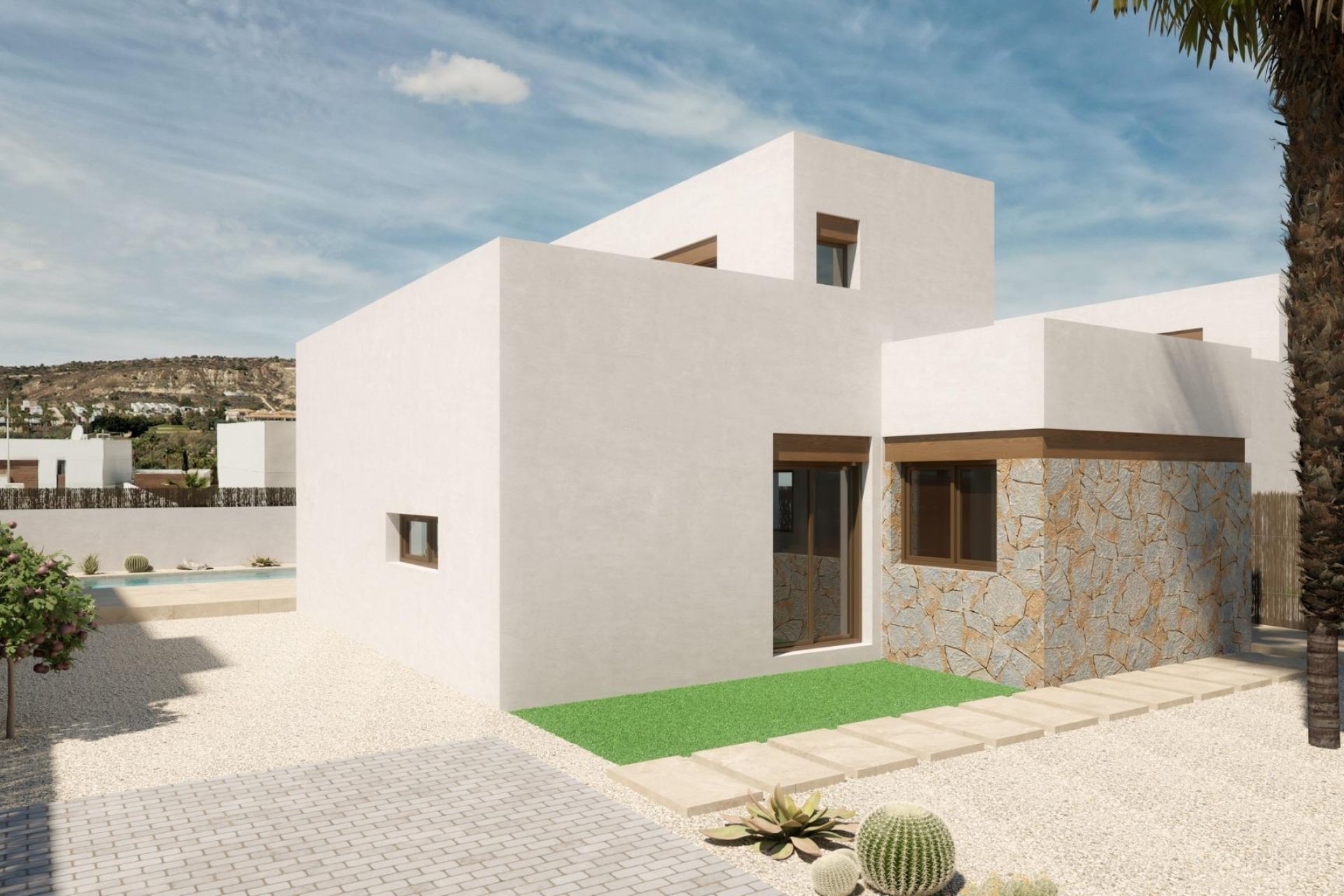 Obra nueva - Villa -
Algorfa - La Finca Golf