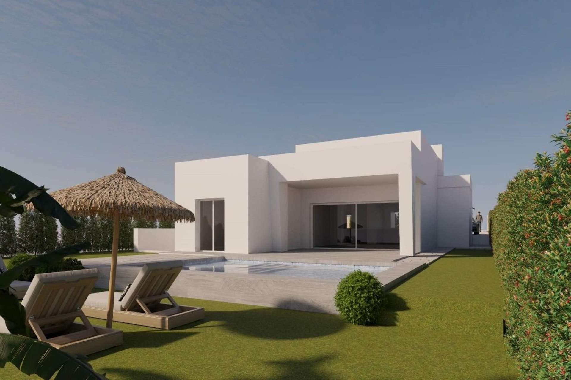 Obra nueva - Villa -
Algorfa - La Finca Golf
