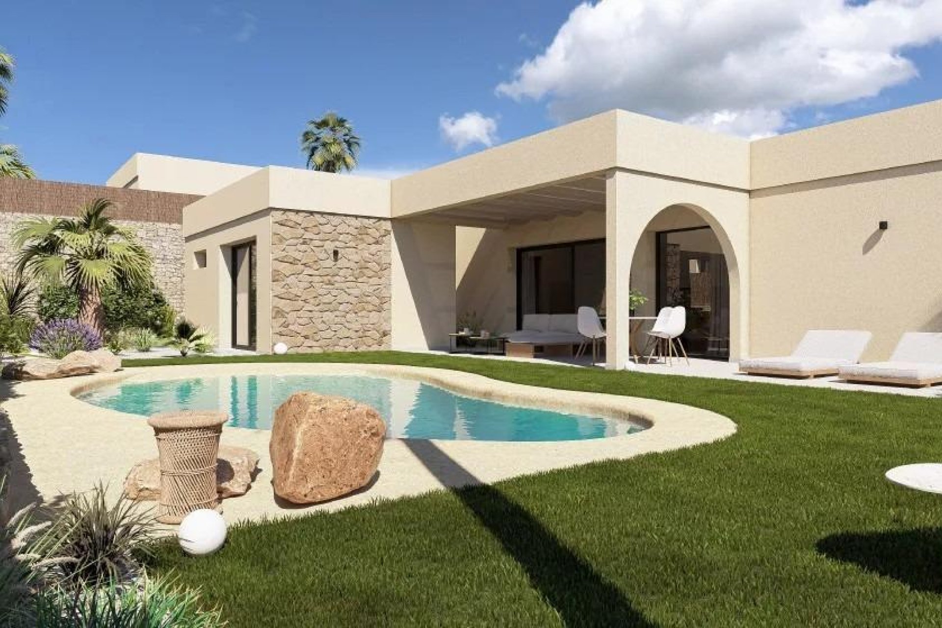 Obra nueva - Villa -
Baños y Mendigo - Altaona Golf