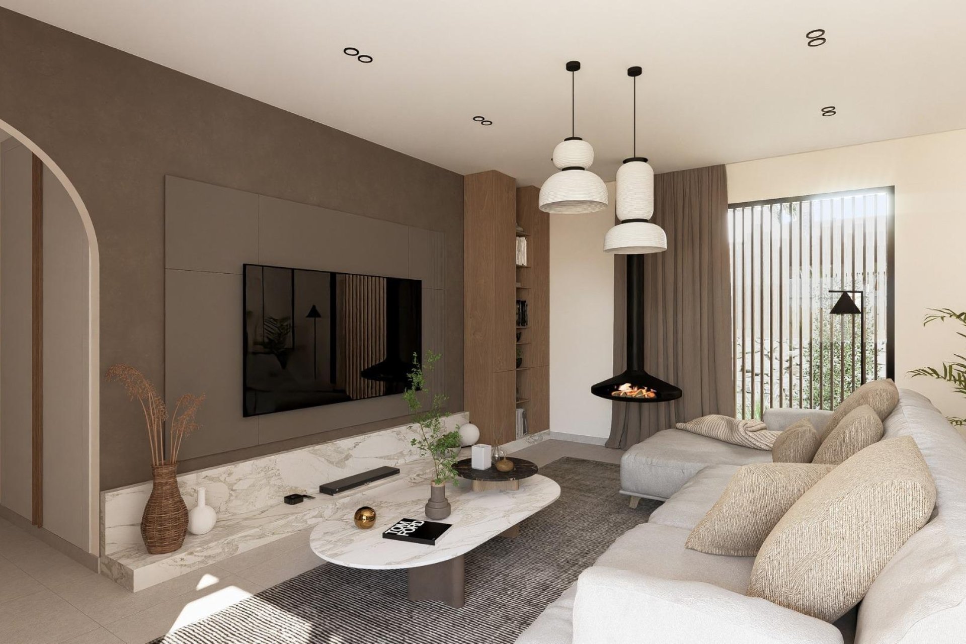 Obra nueva - Villa -
Baños y Mendigo - Altaona Golf