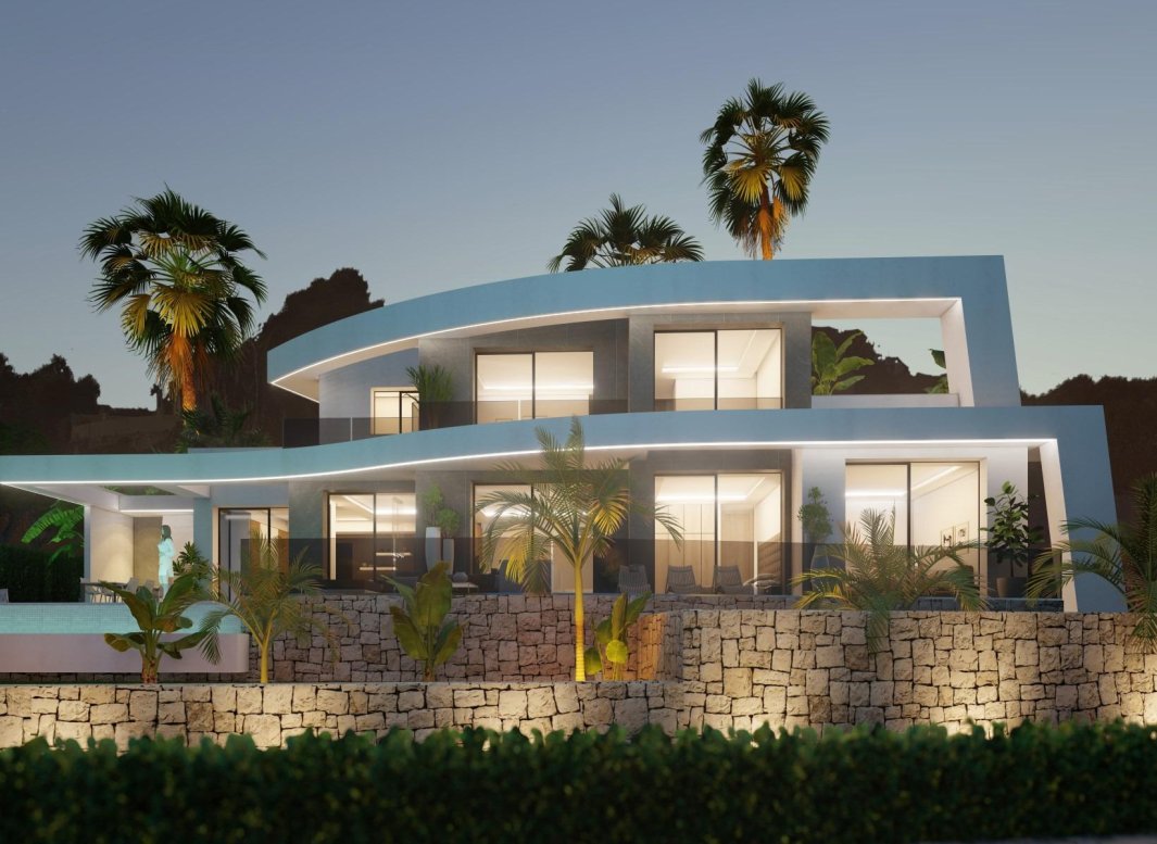 Obra nueva - Villa -
Benissa - Playa de La Fustera