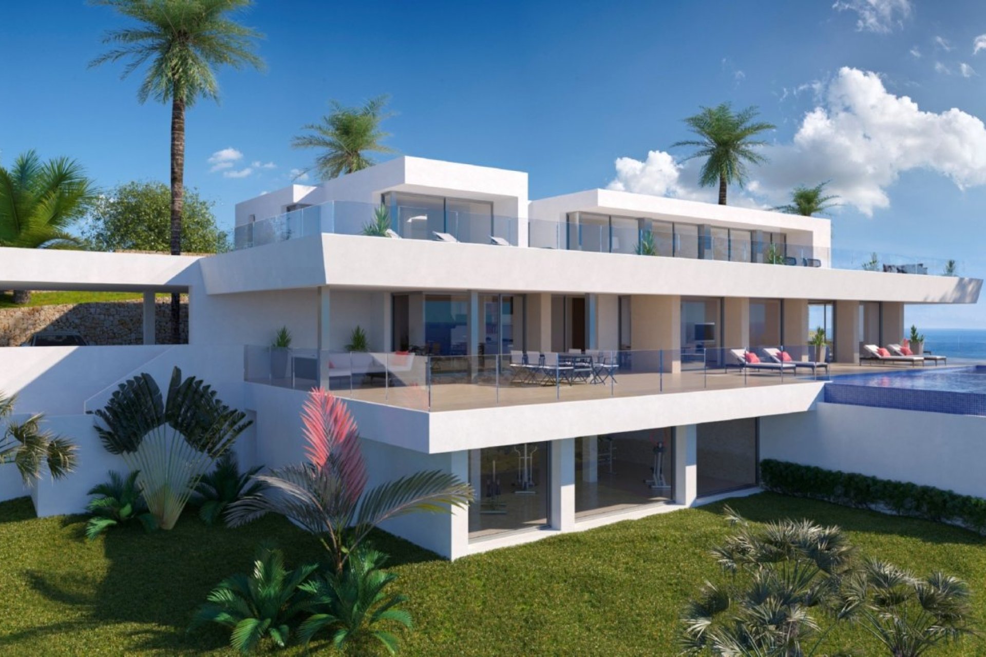 Obra nueva - Villa -
Benitachell - Cumbres Del Sol