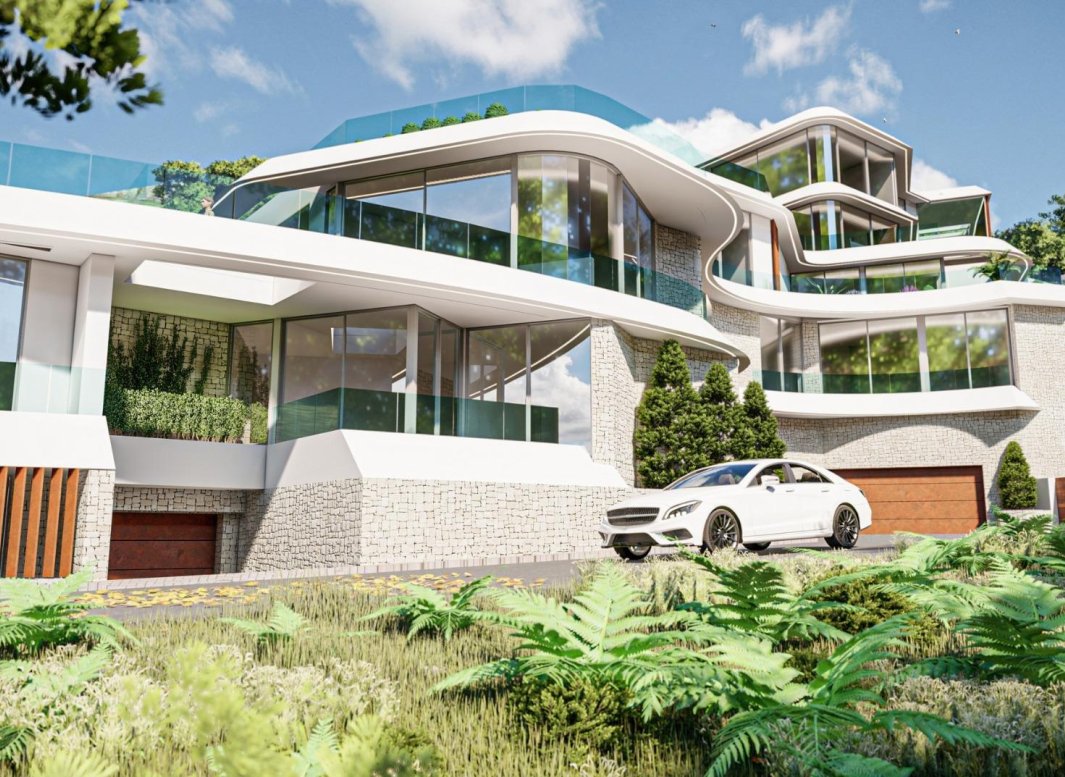 Obra nueva - Villa -
Calpe - Mascarat