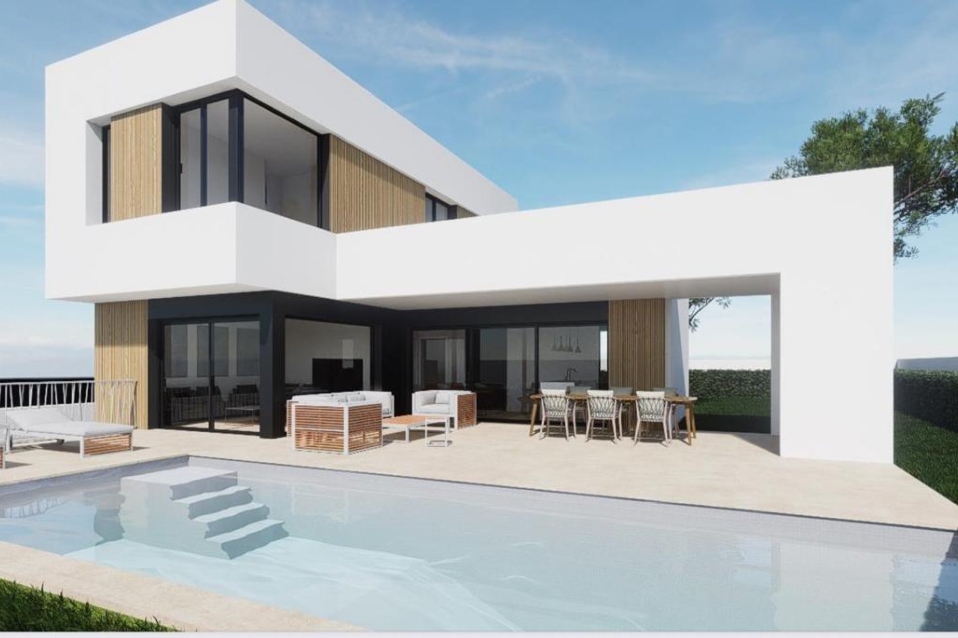 Obra nueva - Villa -
Finestrat - Campana Garden