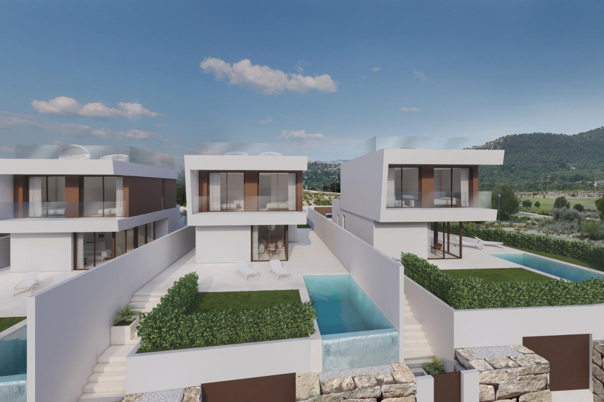 Obra nueva - Villa -
Finestrat - Puig Campana Golf