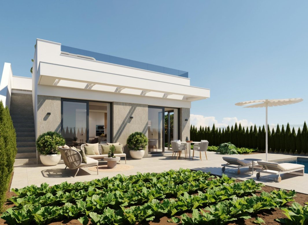 Obra nueva - Villa -
Fuente Álamo - Hacienda Del Álamo Golf