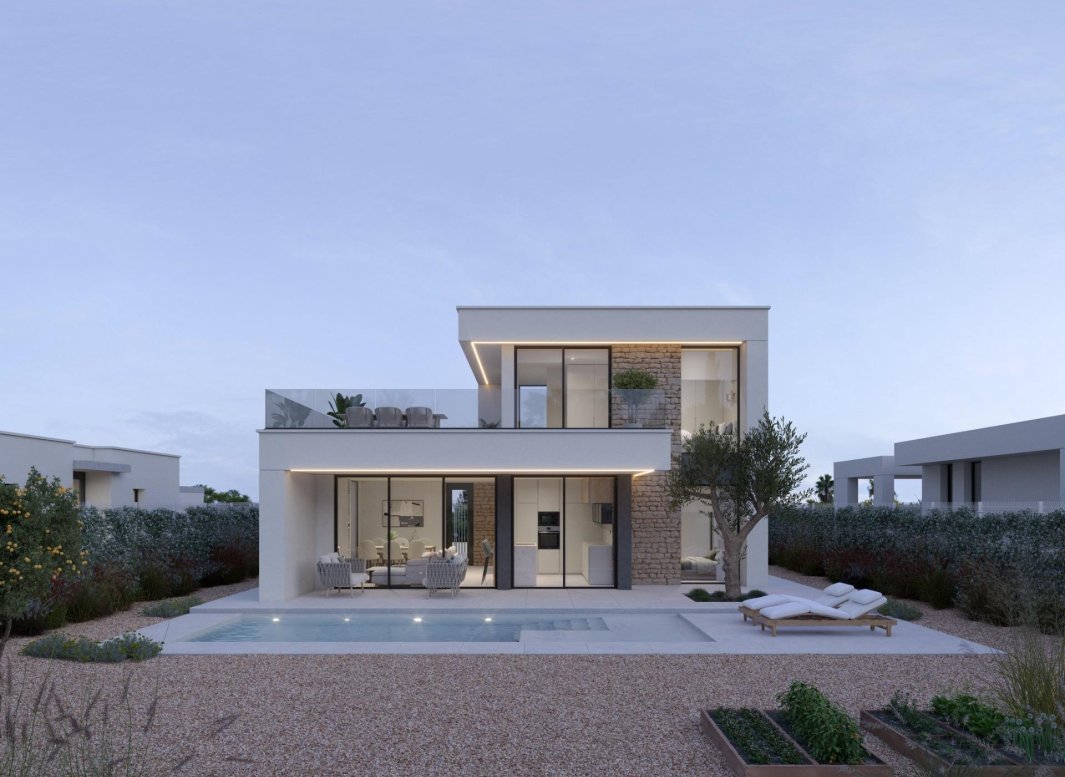 Obra nueva - Villa -
Fuente Álamo - Hacienda del Alamo